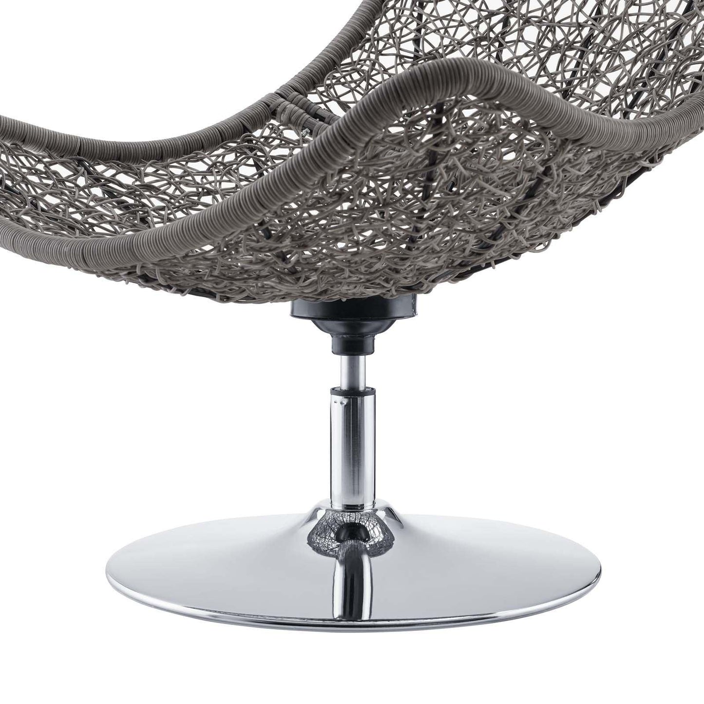 Modway Brighton Wicker Rattan Outdoor Patio Swivel Lounge Chair FredCo