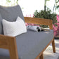 Modway Brisbane Teak Wood Outdoor Patio Loveseat FredCo