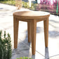Modway Brisbane Teak Wood Outdoor Patio Side Table FredCo