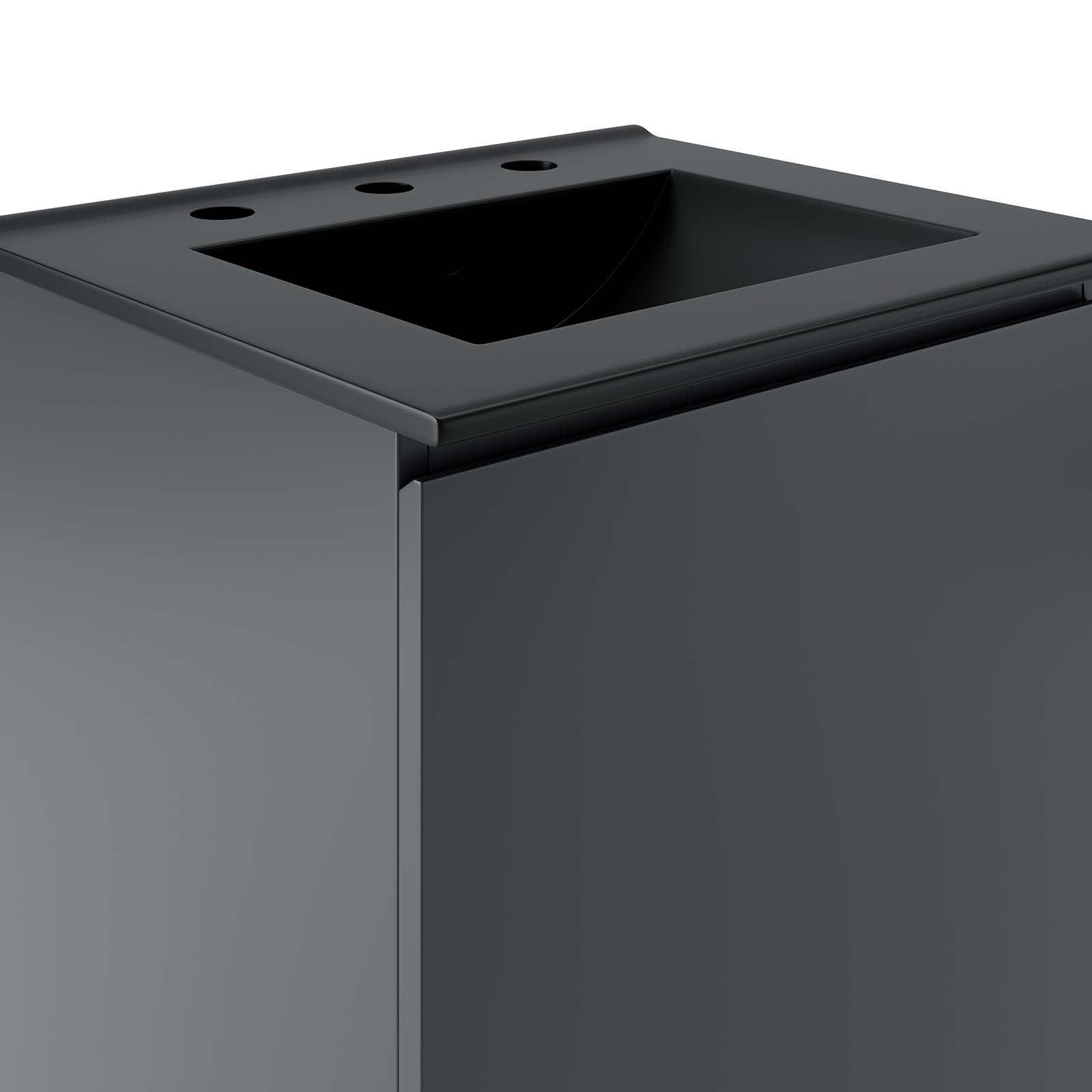 Modway Bryn 18" Wall-Mount Bathroom Vanity FredCo
