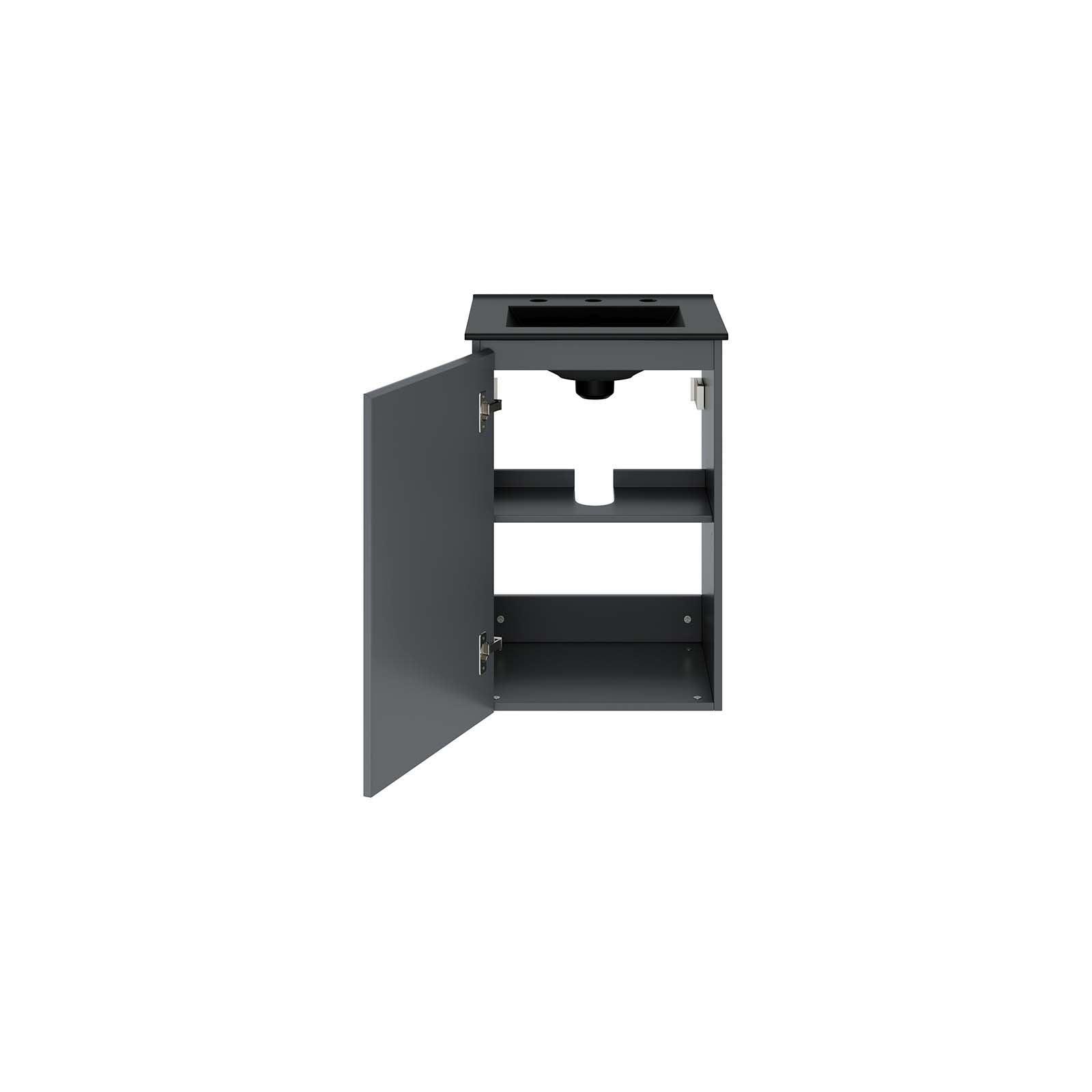 Modway Bryn 18" Wall-Mount Bathroom Vanity FredCo