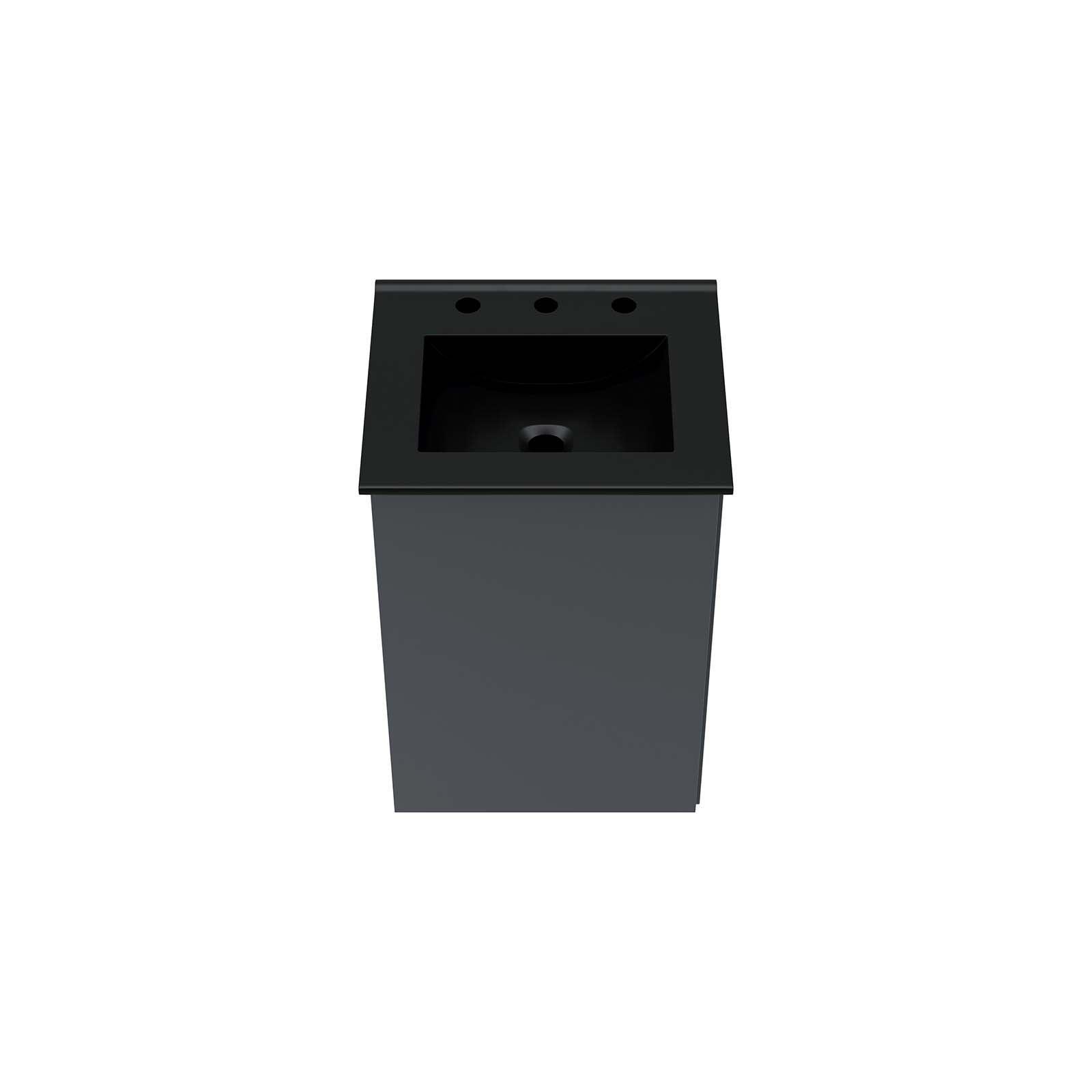 Modway Bryn 18" Wall-Mount Bathroom Vanity FredCo