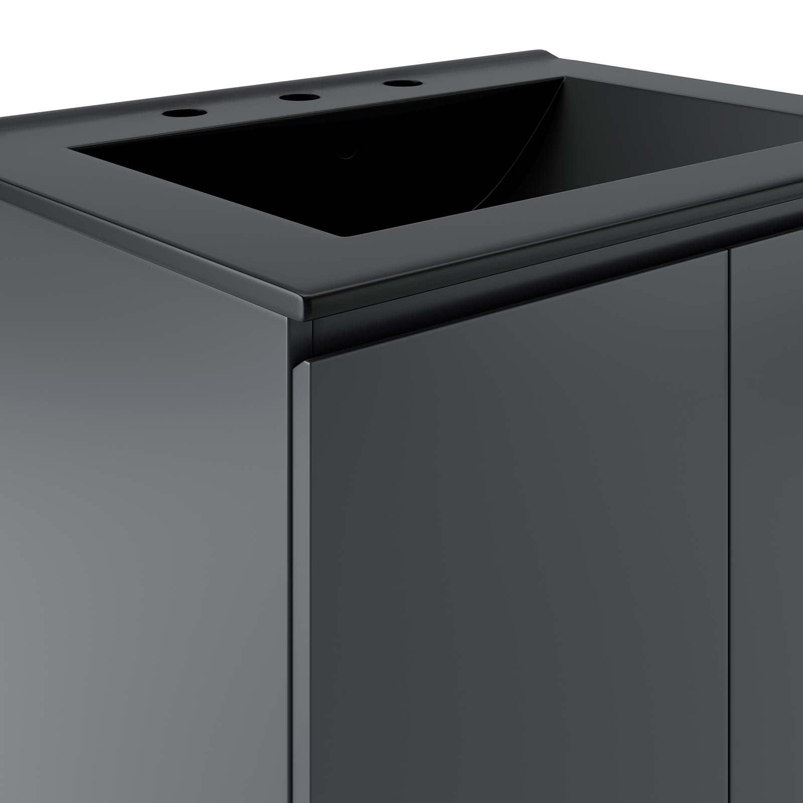 Modway Bryn 24" Wall-Mount Bathroom Vanity FredCo