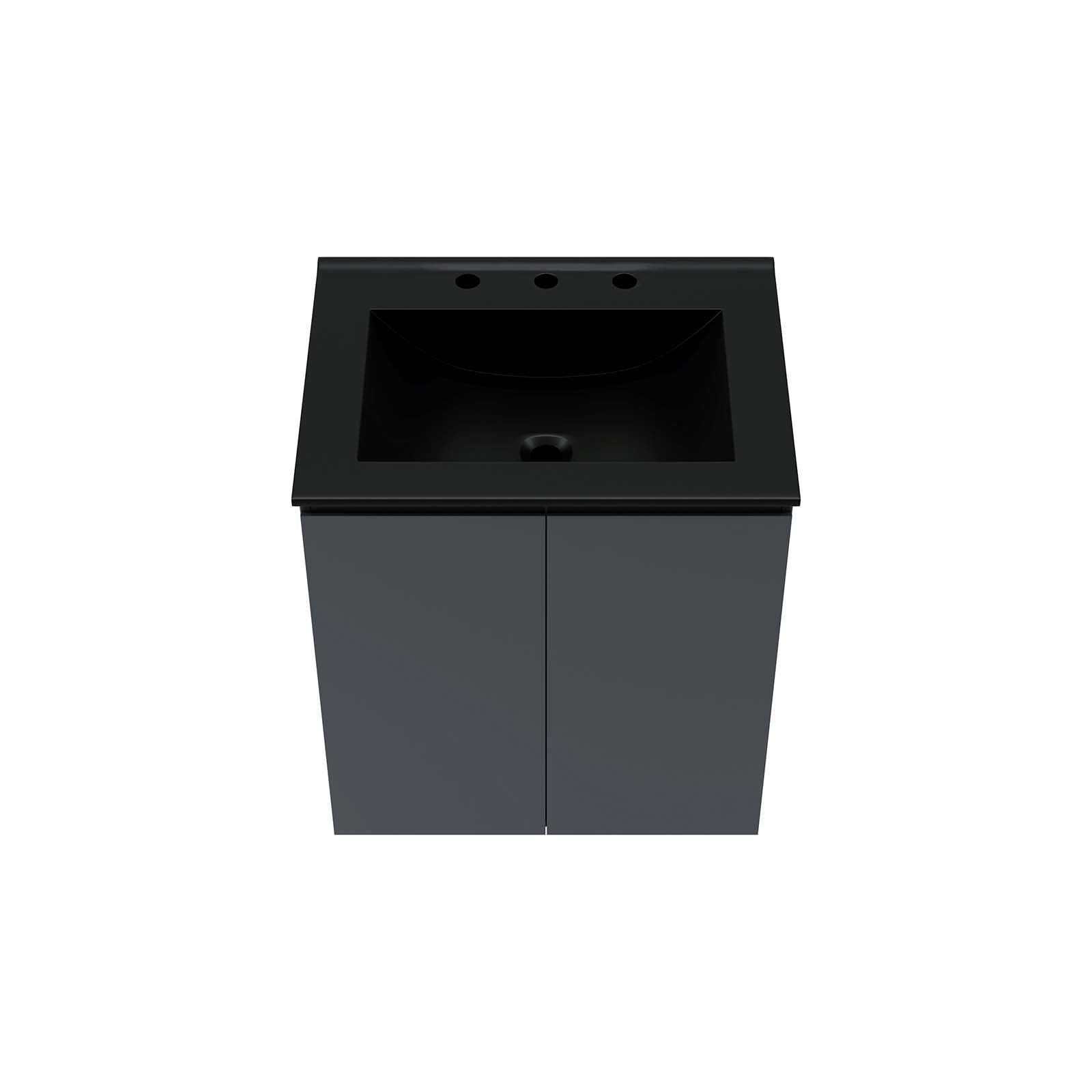 Modway Bryn 24" Wall-Mount Bathroom Vanity FredCo