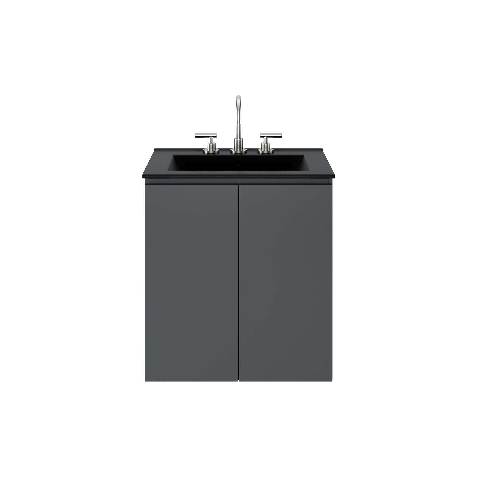 Modway Bryn 24" Wall-Mount Bathroom Vanity FredCo