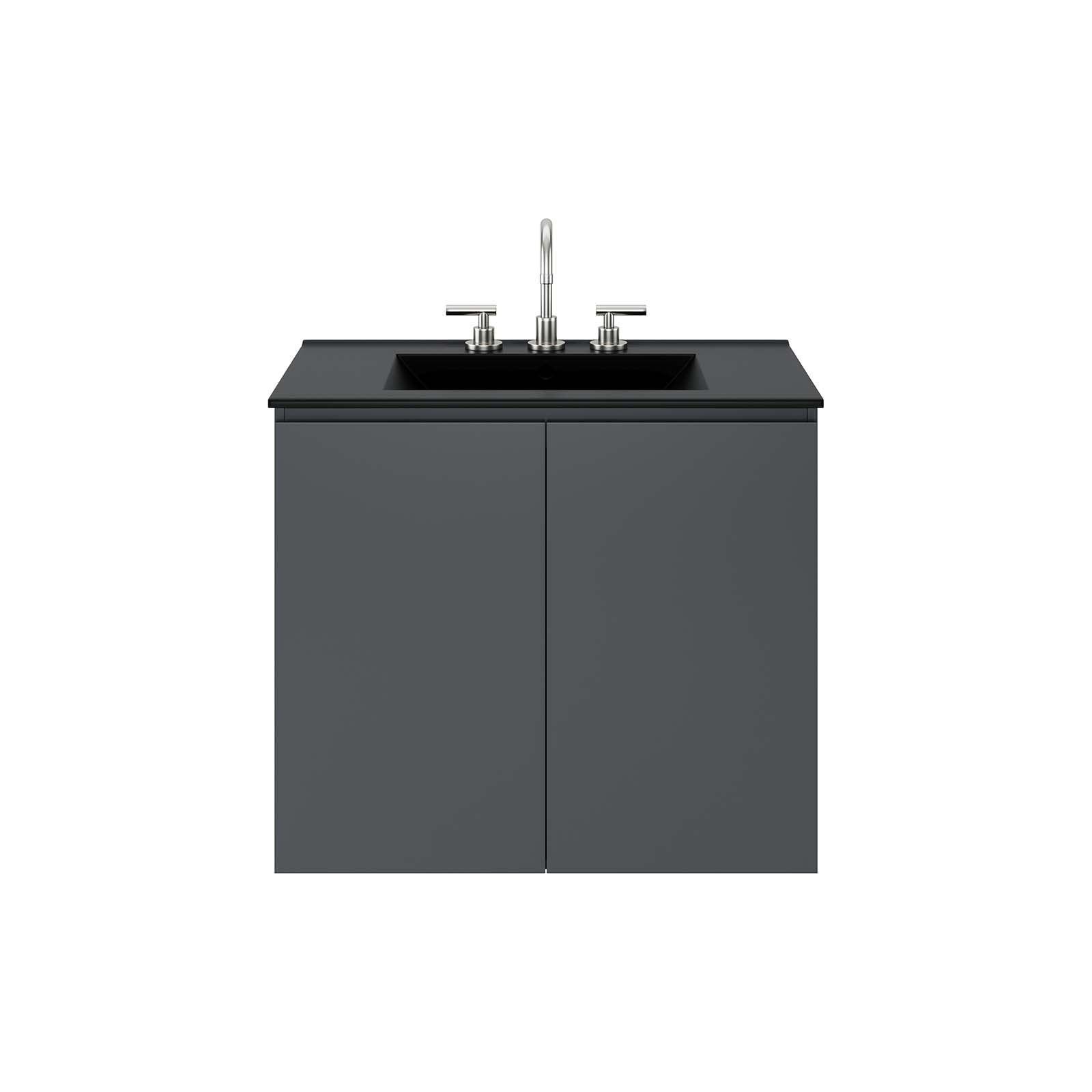 Modway Bryn 30" Wall-Mount Bathroom Vanity FredCo