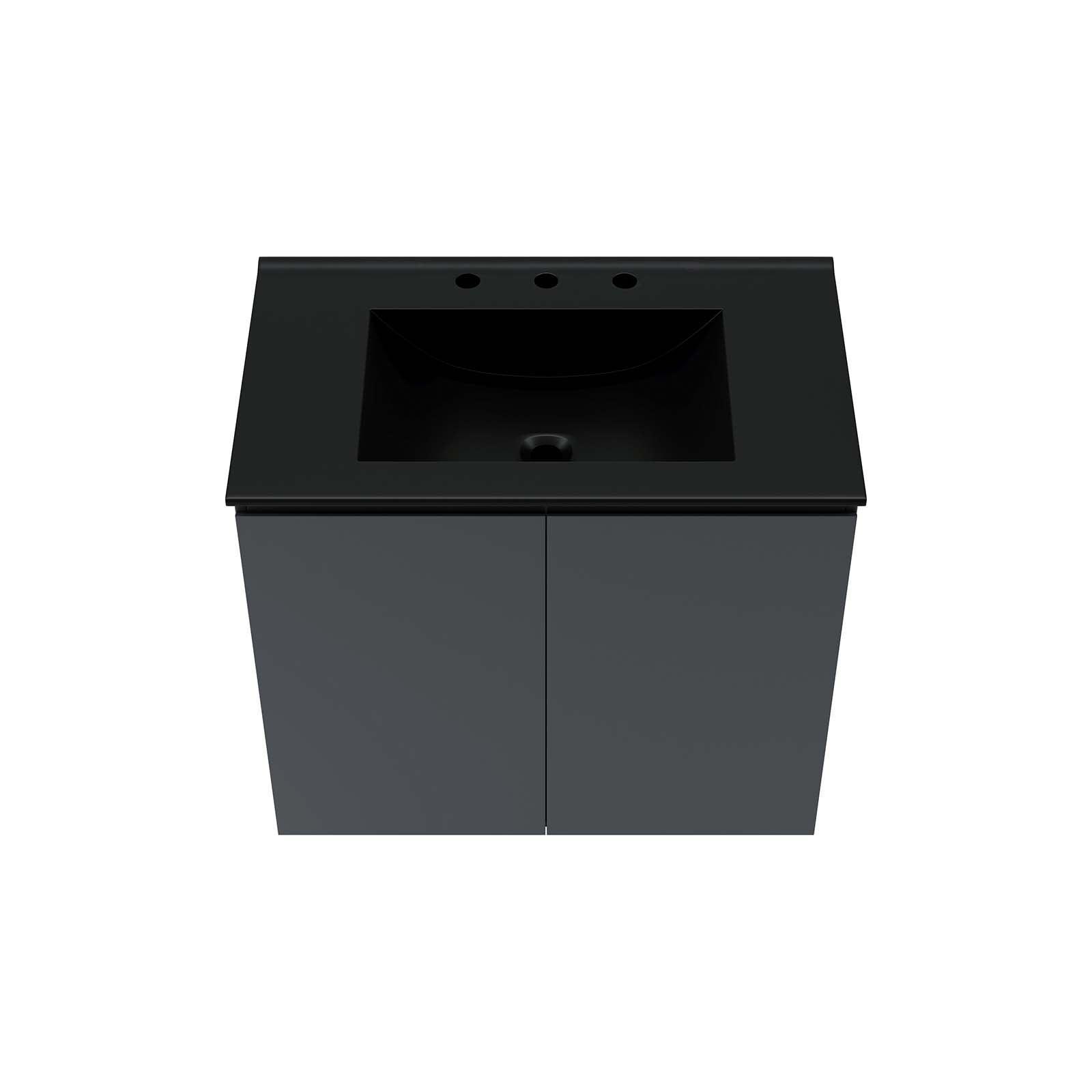 Modway Bryn 30" Wall-Mount Bathroom Vanity FredCo