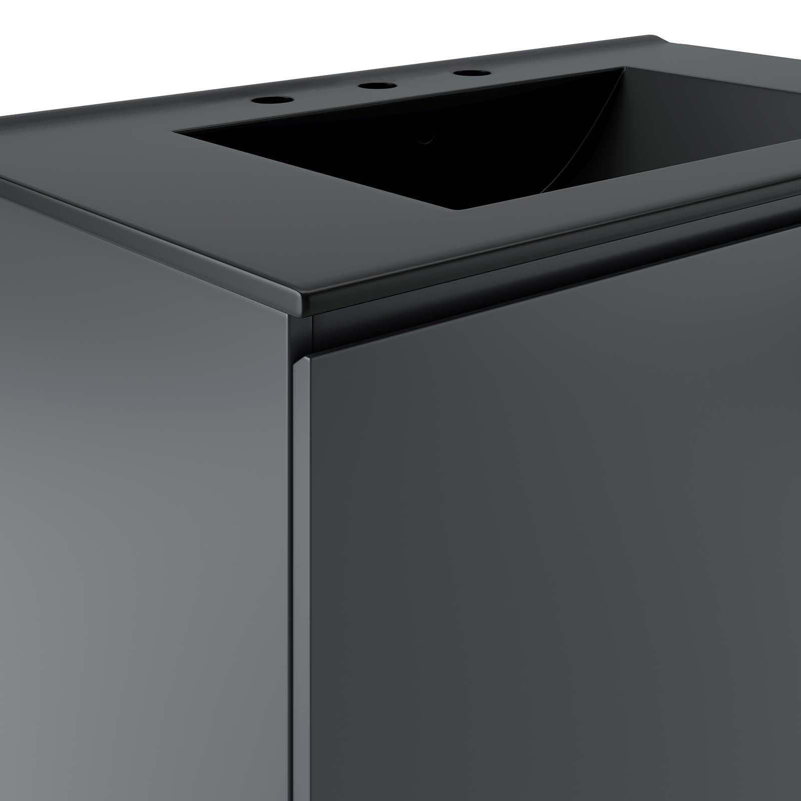 Modway Bryn 30" Wall-Mount Bathroom Vanity FredCo