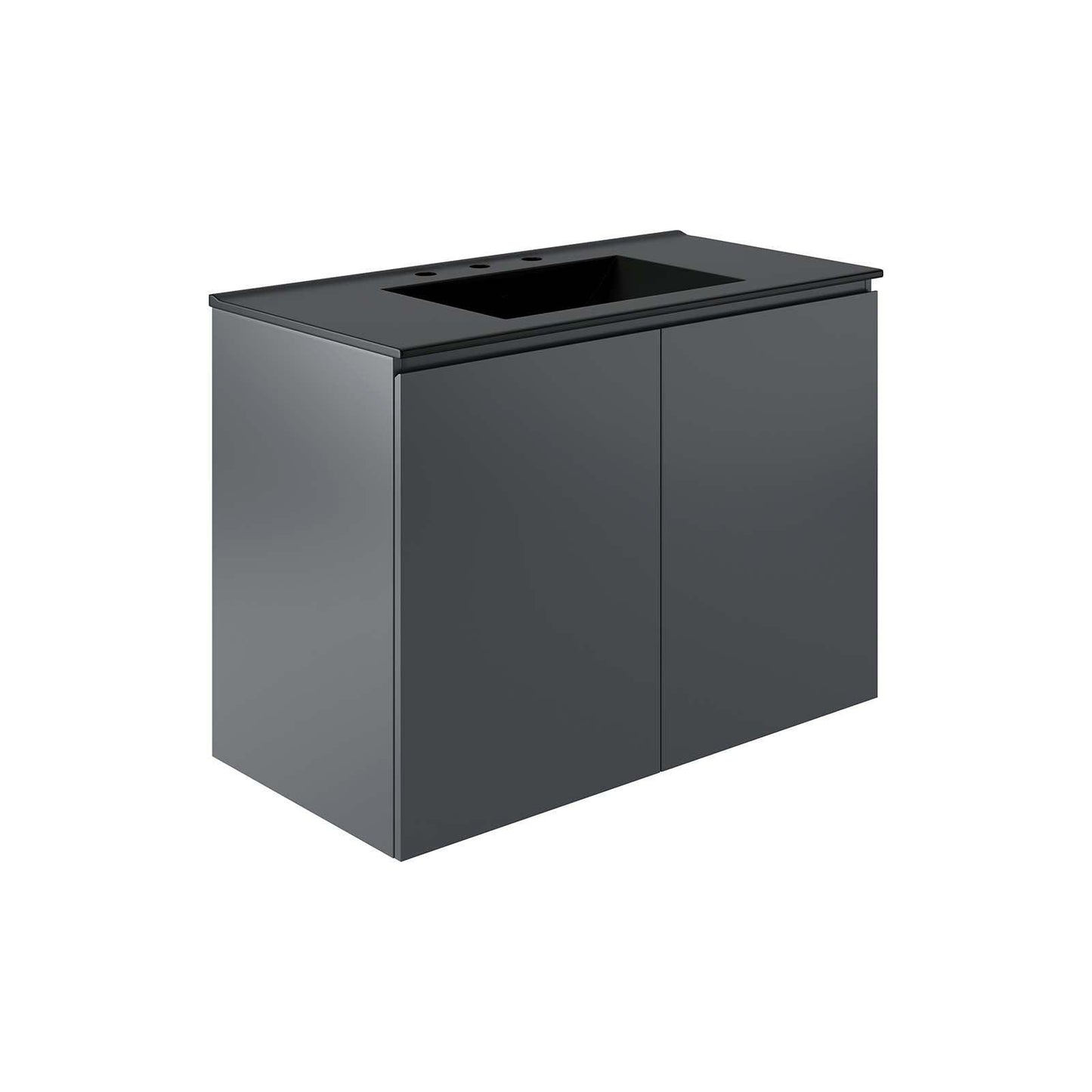 Modway Bryn 36" Wall-Mount Bathroom Vanity FredCo