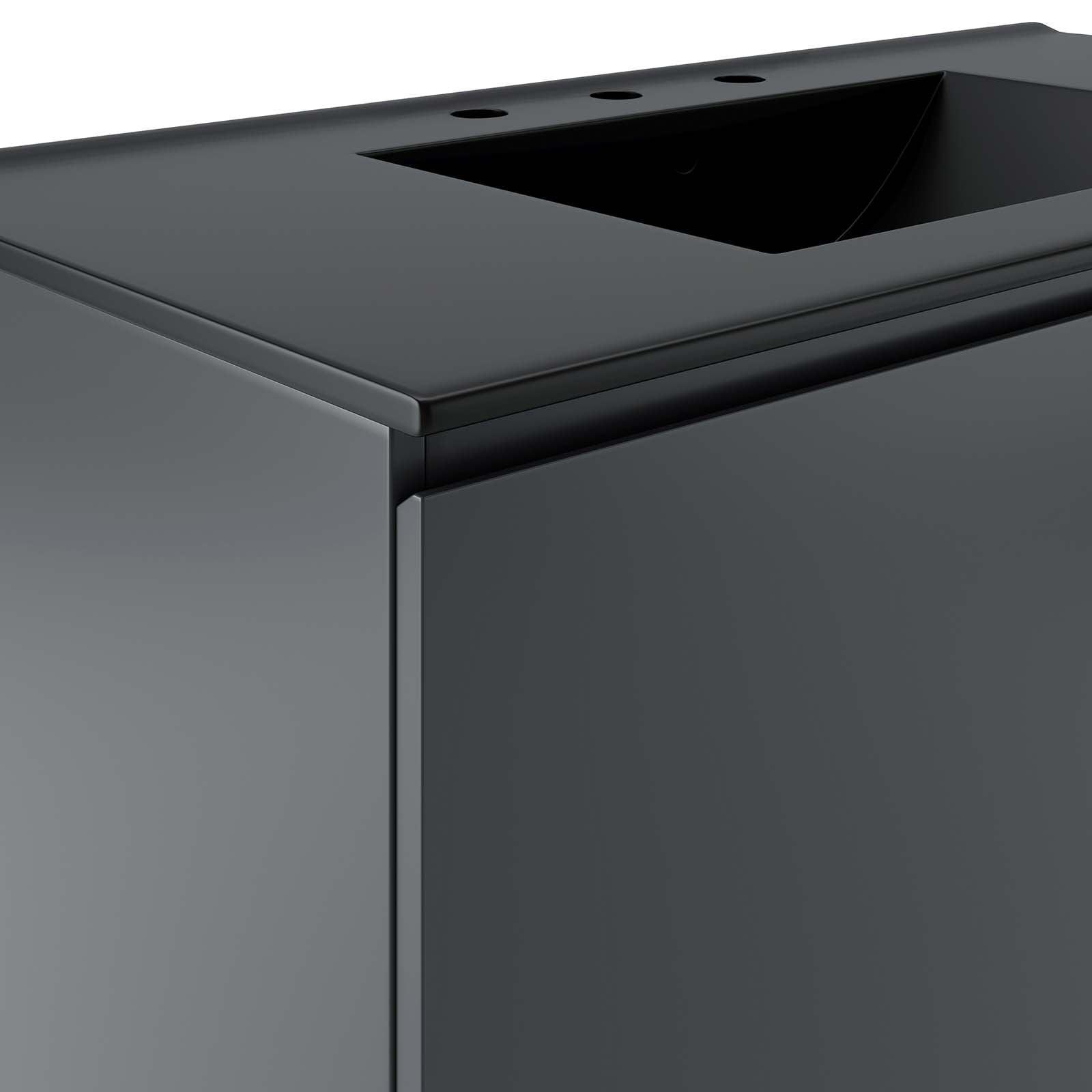 Modway Bryn 36" Wall-Mount Bathroom Vanity FredCo