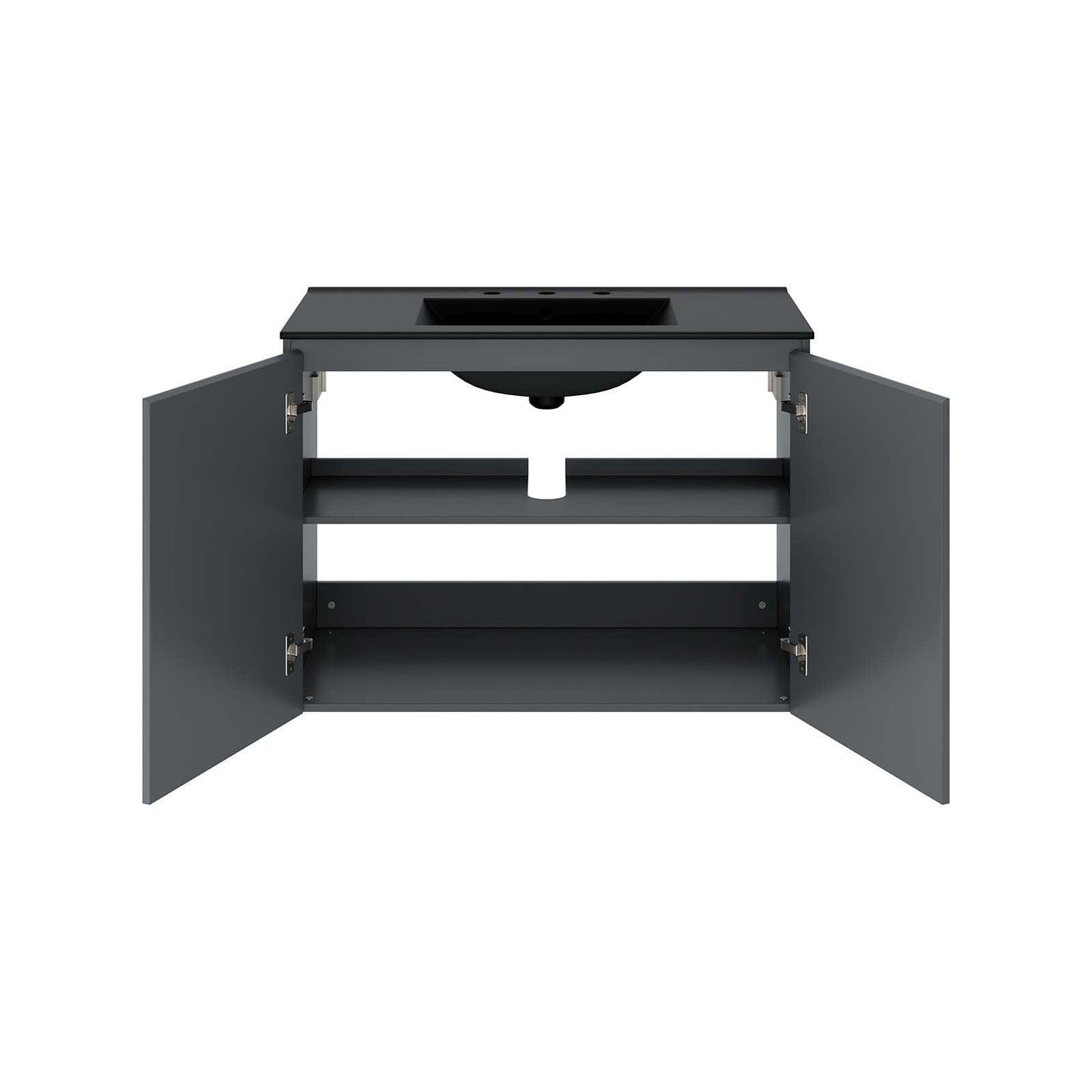 Modway Bryn 36" Wall-Mount Bathroom Vanity FredCo