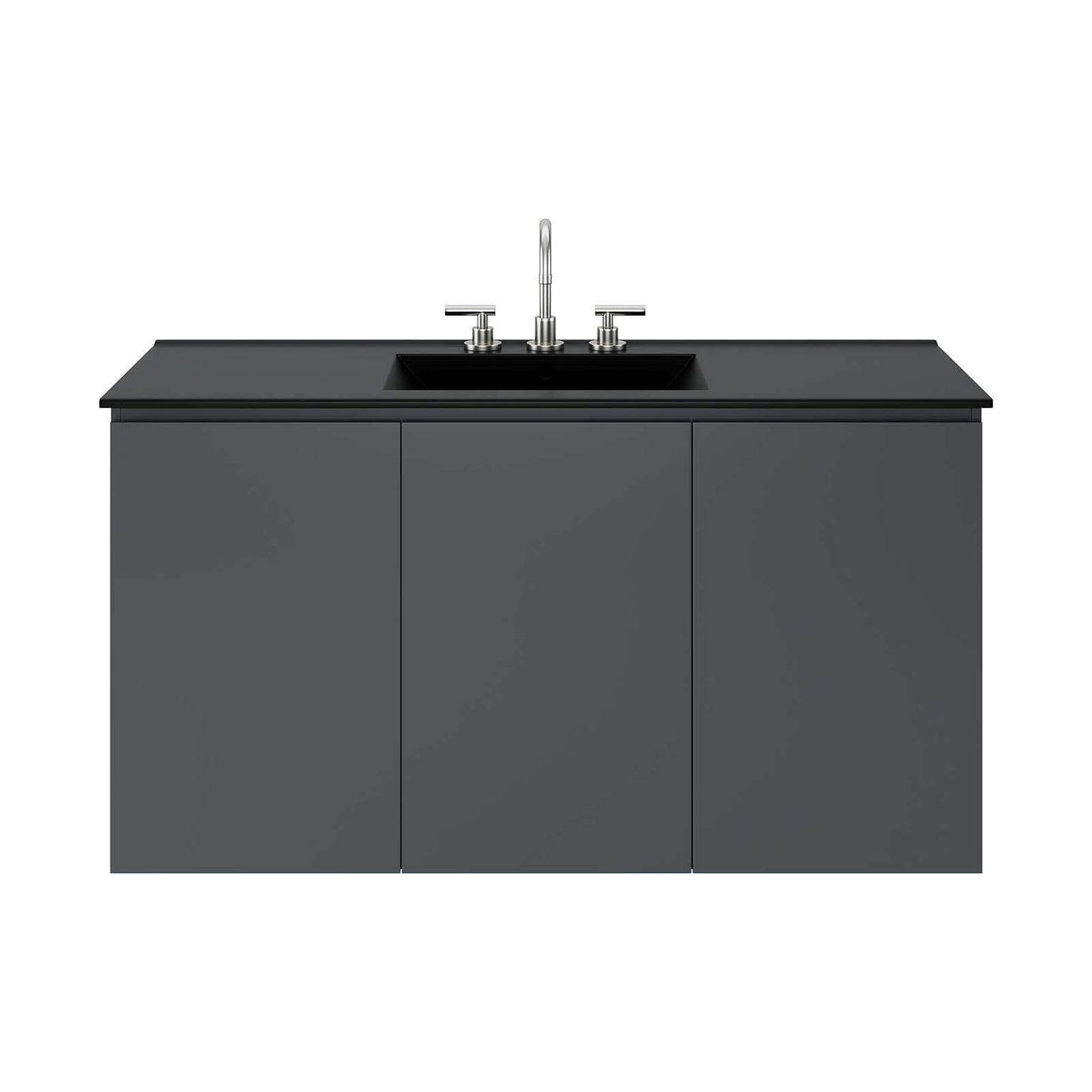 Modway Bryn 48" Wall-Mount Bathroom Vanity FredCo