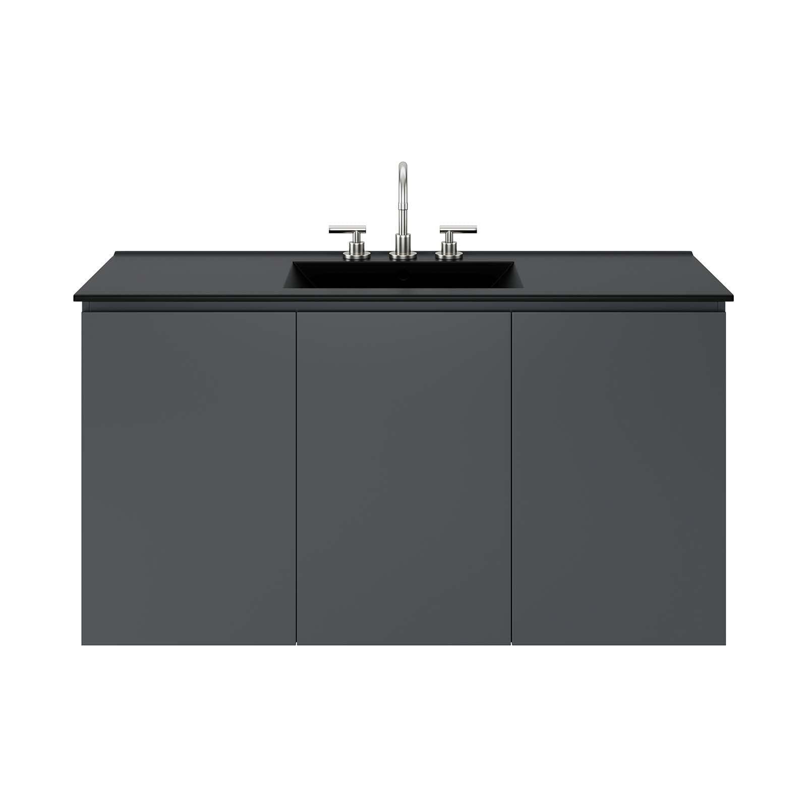 Modway Bryn 48" Wall-Mount Bathroom Vanity FredCo
