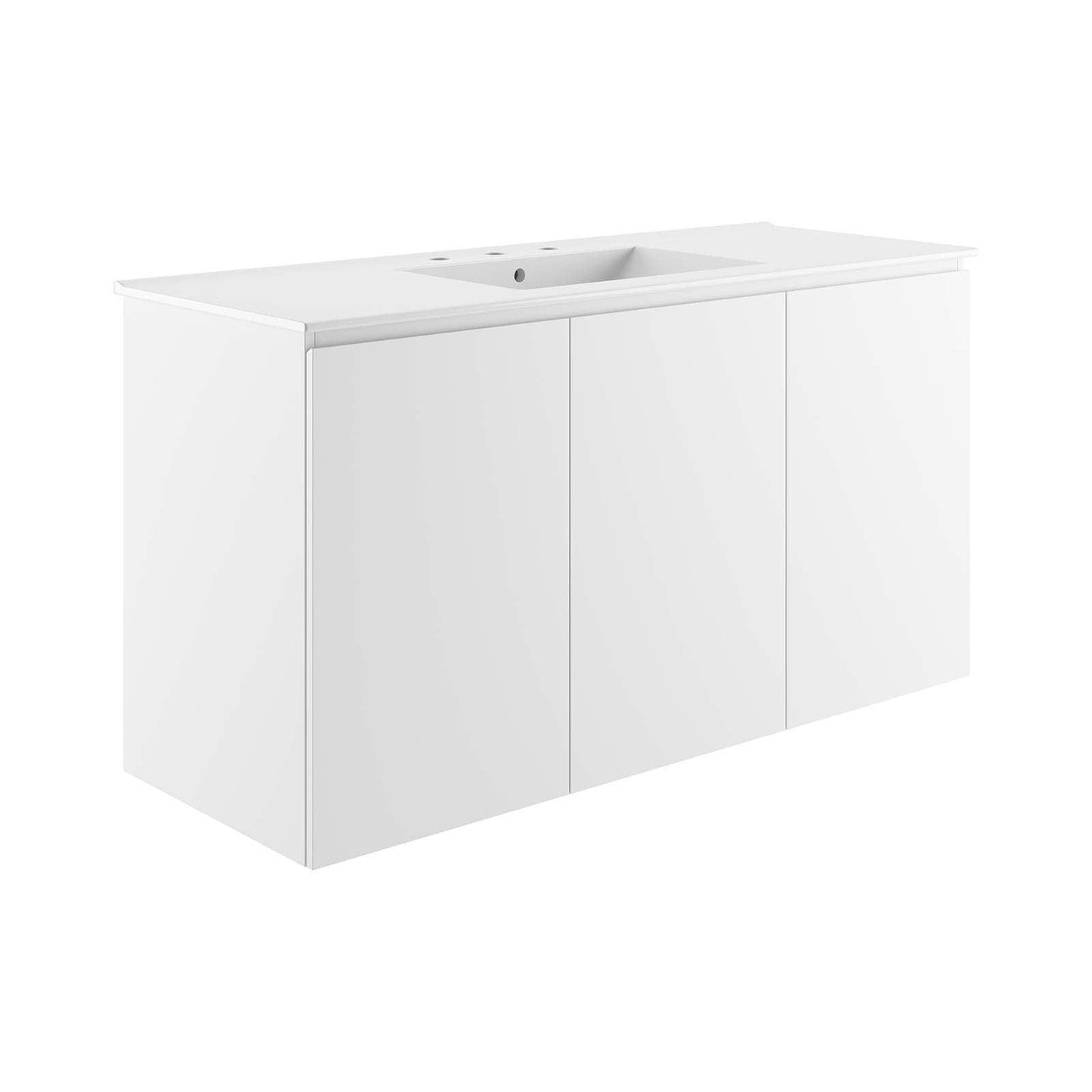 Modway Bryn 48" Wall-Mount Bathroom Vanity FredCo