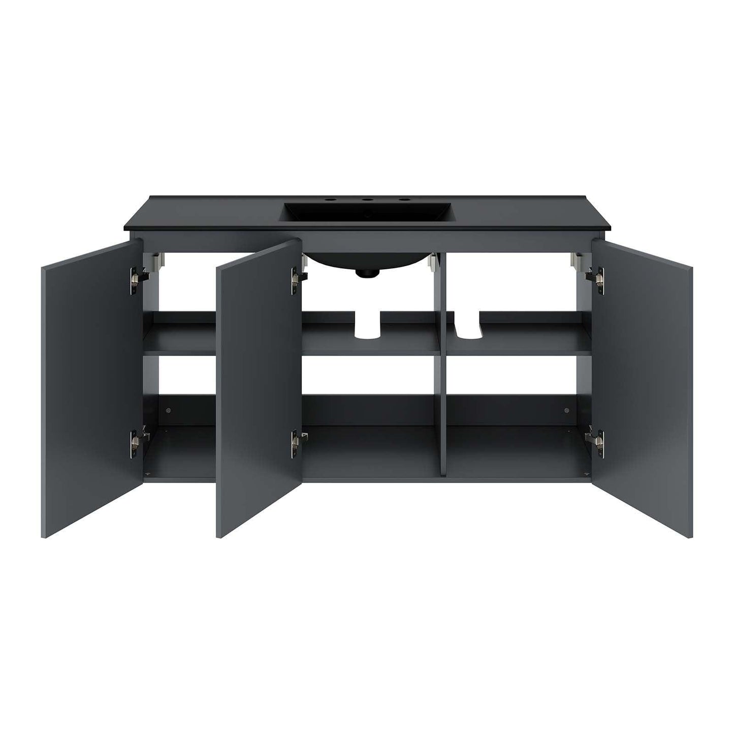 Modway Bryn 48" Wall-Mount Bathroom Vanity FredCo