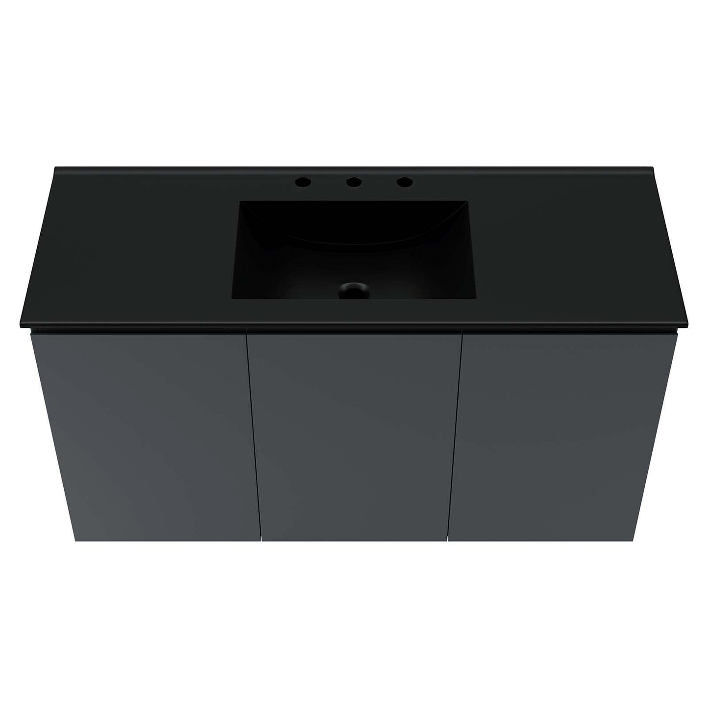 Modway Bryn 48" Wall-Mount Bathroom Vanity FredCo