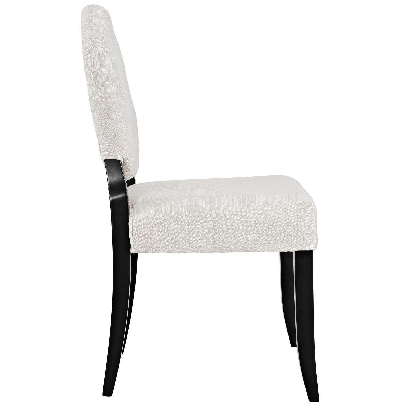 Modway Button Dining Side Chair FredCo