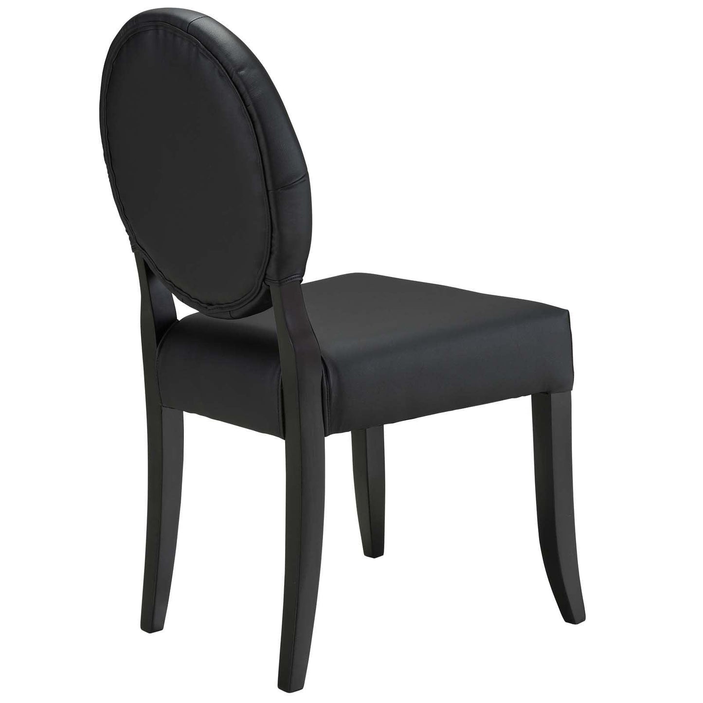 Modway Button Dining Vinyl Side Chair FredCo