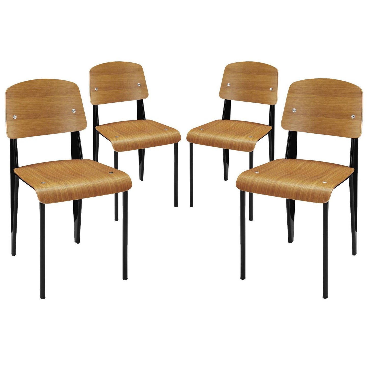 Modway Cabin Dining Side Chair Set of 4 FredCo
