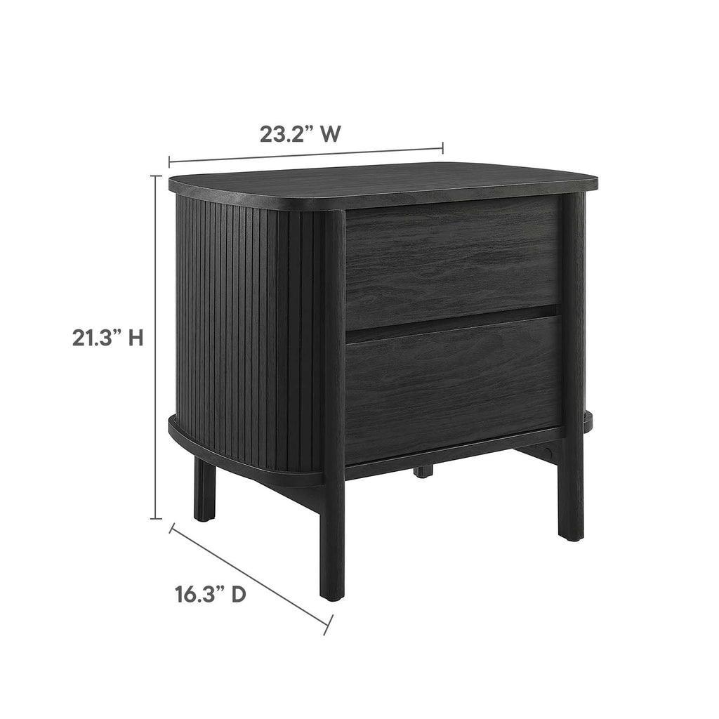 Modway Cadence 2-Drawer Nightstand FredCo