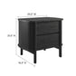 Modway Cadence 2-Drawer Nightstand FredCo