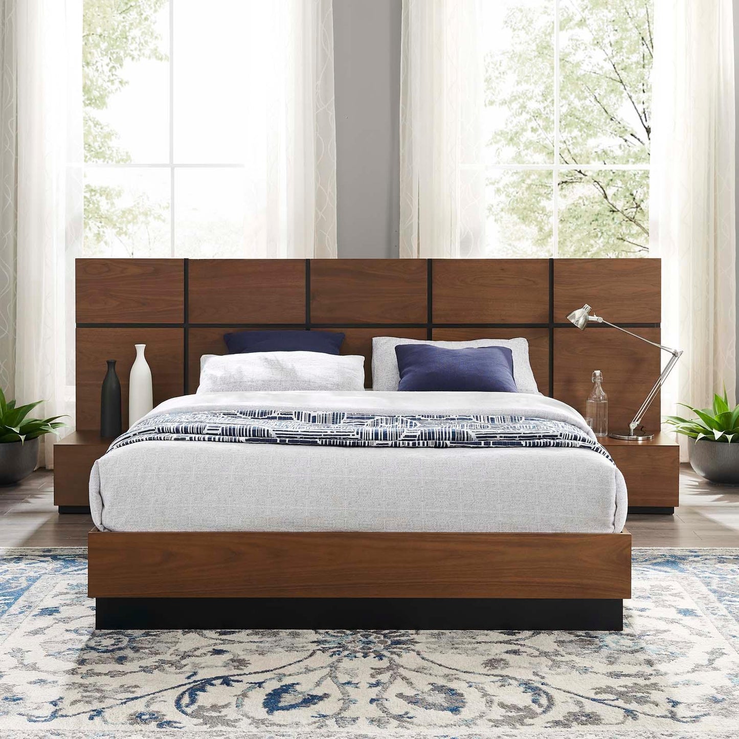 Modway Caima 3 Piece Queen Bedroom Set FredCo