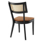 Modway Caledonia Vegan Leather Upholstered Wood Dining Chairs - Set of 2 FredCo
