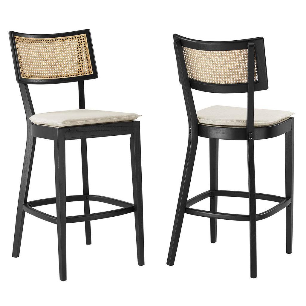Modway Caledonia Wood Bar Stools - Set of 2 FredCo