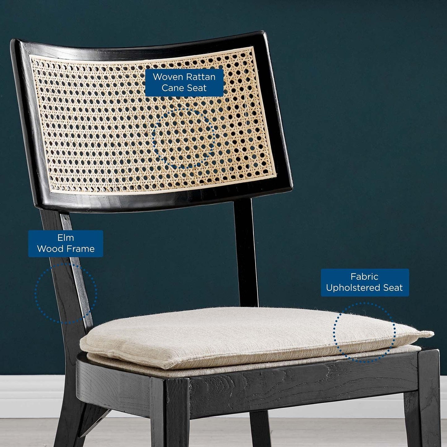 Modway Caledonia Wood Dining Chair FredCo