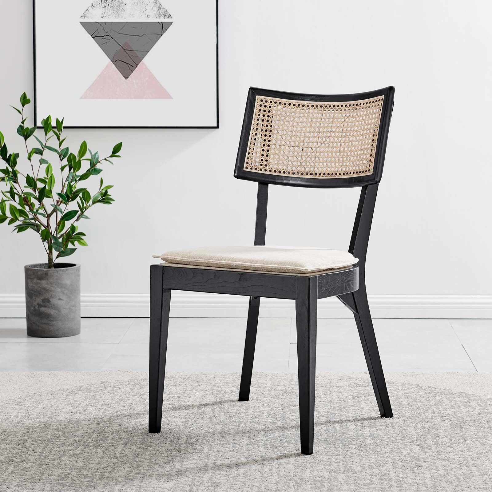Modway Caledonia Wood Dining Chair Set of 2 FredCo