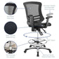 Modway Calibrate Mesh Drafting Chair FredCo
