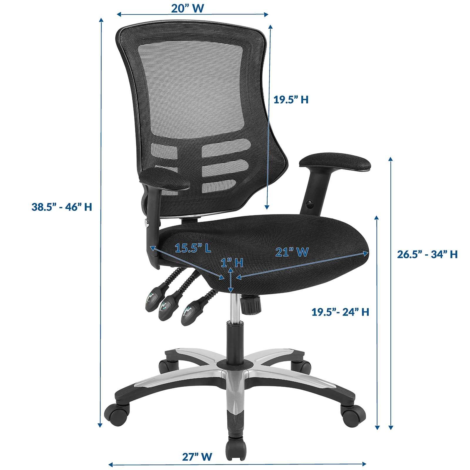 Modway Calibrate Mesh Office Chair FredCo