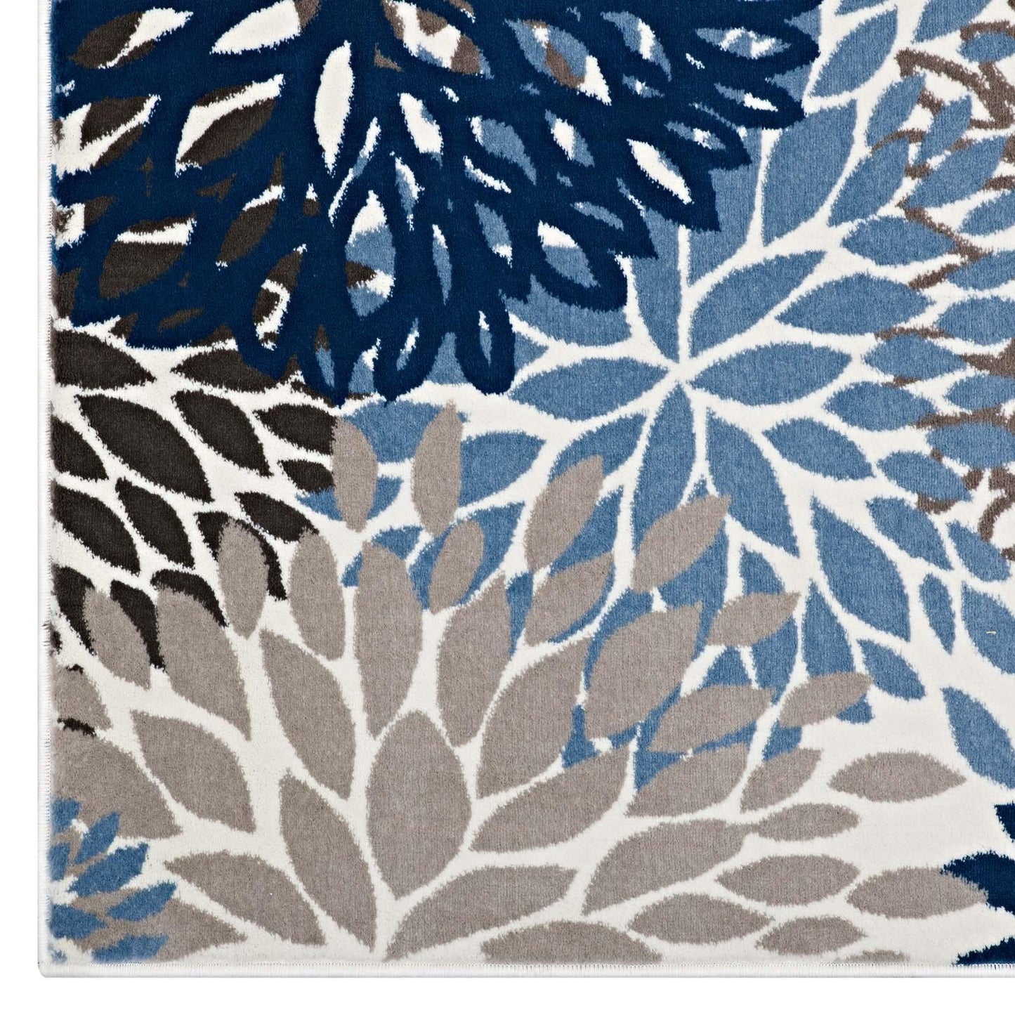 Modway Calithea Vintage Classic Abstract Floral Area Rug FredCo