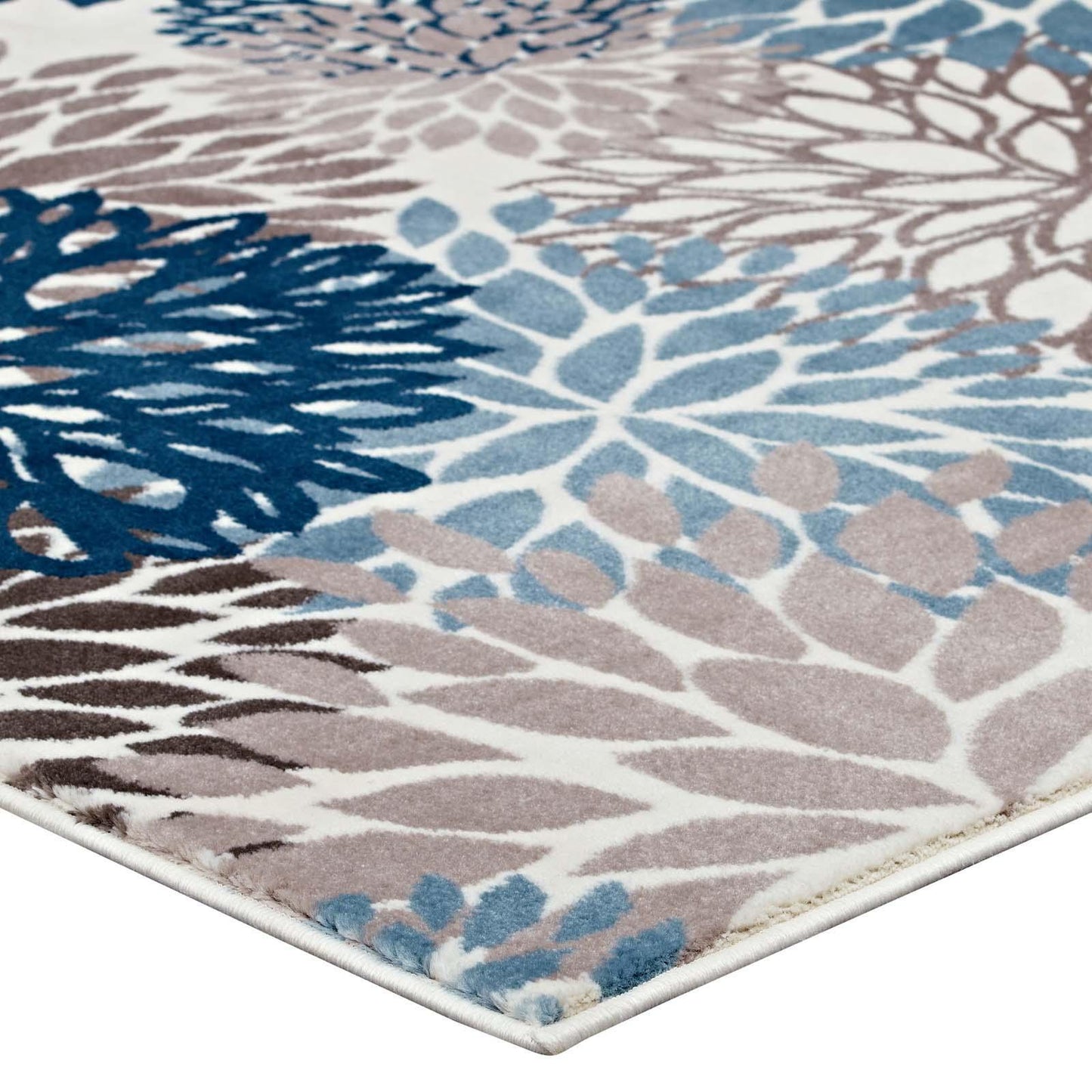 Modway Calithea Vintage Classic Abstract Floral Area Rug FredCo