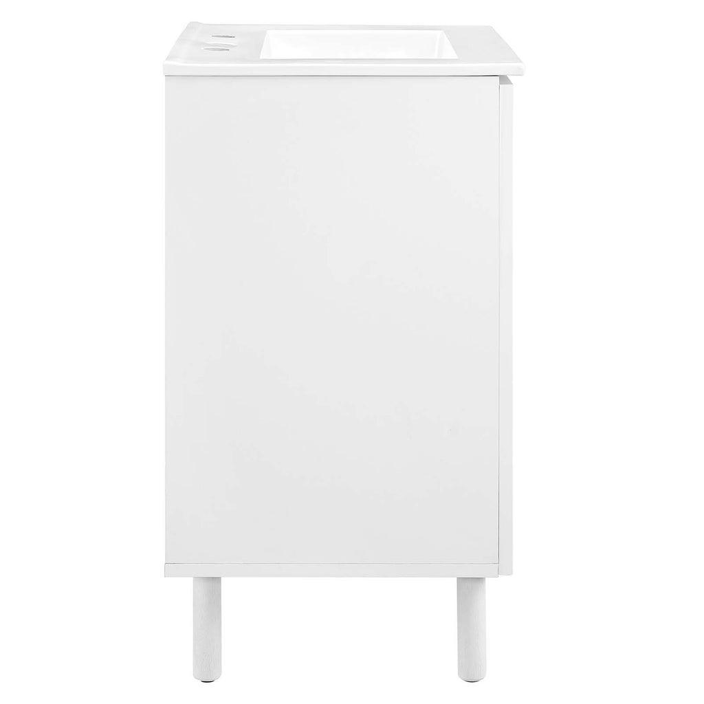 Modway Calla 24" Perforated Metal Bathroom Vanity FredCo