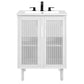 Modway Calla 24" Perforated Metal Bathroom Vanity FredCo