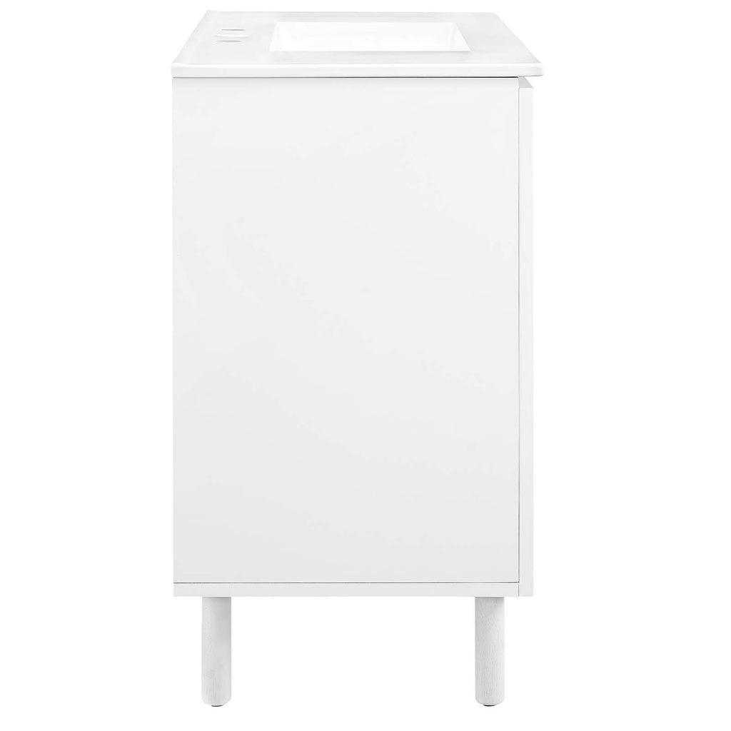 Modway Calla 36" Perforated Metal Bathroom Vanity FredCo