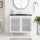 Modway Calla 36" Perforated Metal Bathroom Vanity FredCo