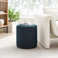 Modway Callum 16" Round Woven Heathered Fabric Upholstered Ottoman FredCo