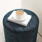 Modway Callum 16" Round Woven Heathered Fabric Upholstered Ottoman FredCo