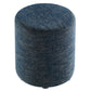 Modway Callum 16" Round Woven Heathered Fabric Upholstered Ottoman FredCo