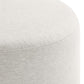 Modway Callum Large 23" Round Woven Heathered Fabric Upholstered Ottoman FredCo