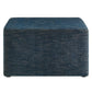 Modway Callum Large 28" Square Woven Heathered Fabric Upholstered Ottoman FredCo