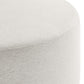 Modway Callum Large 38" Round Woven Heathered Fabric Upholstered Ottoman FredCo