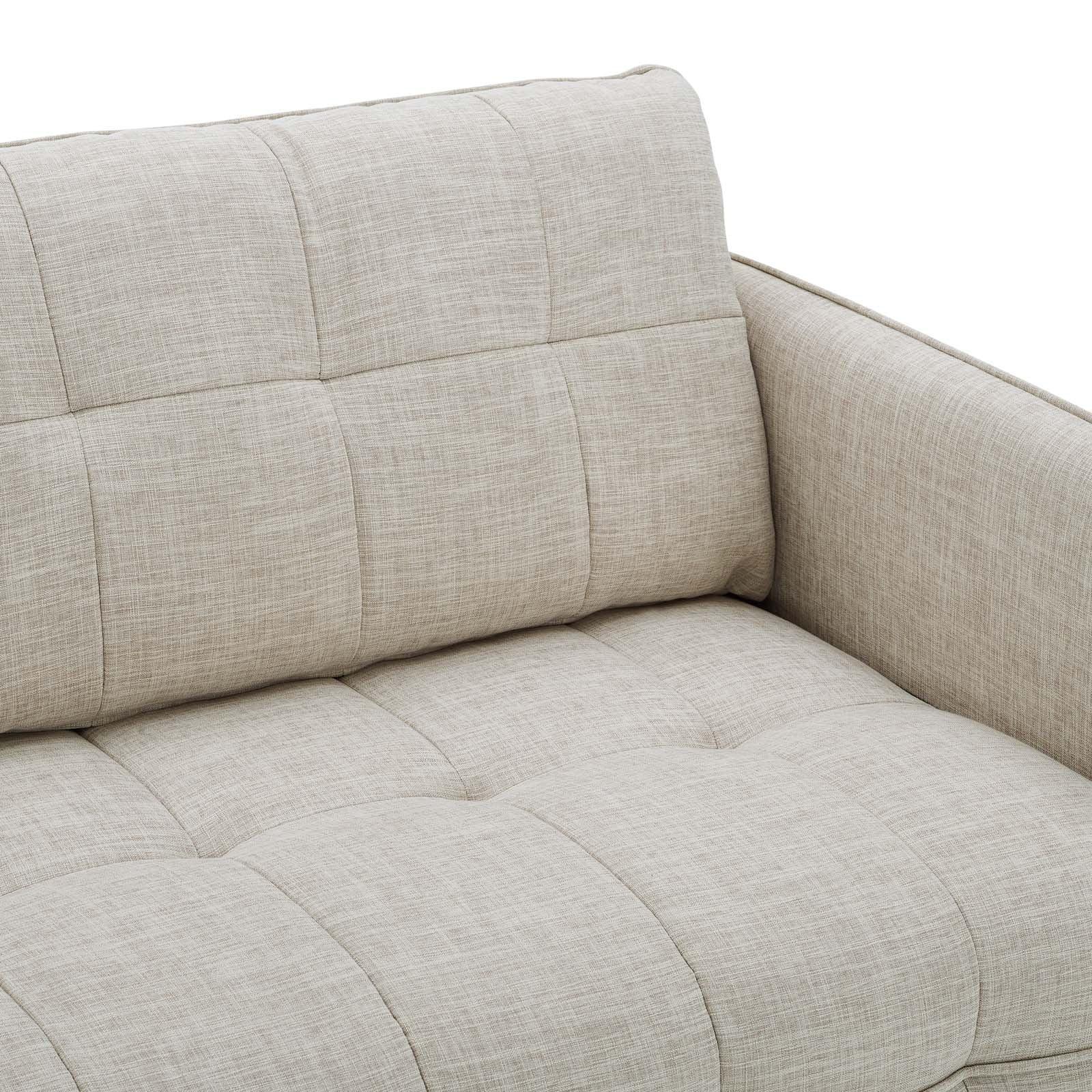 Modway Cameron Tufted Fabric Sofa FredCo