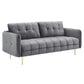 Modway Cameron Tufted Performance Velvet Sofa FredCo
