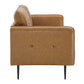 Modway Cameron Tufted Vegan Leather Sofa FredCo