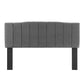 Modway Camilla Channel Tufted Full/Queen Performance Velvet Headboard FredCo