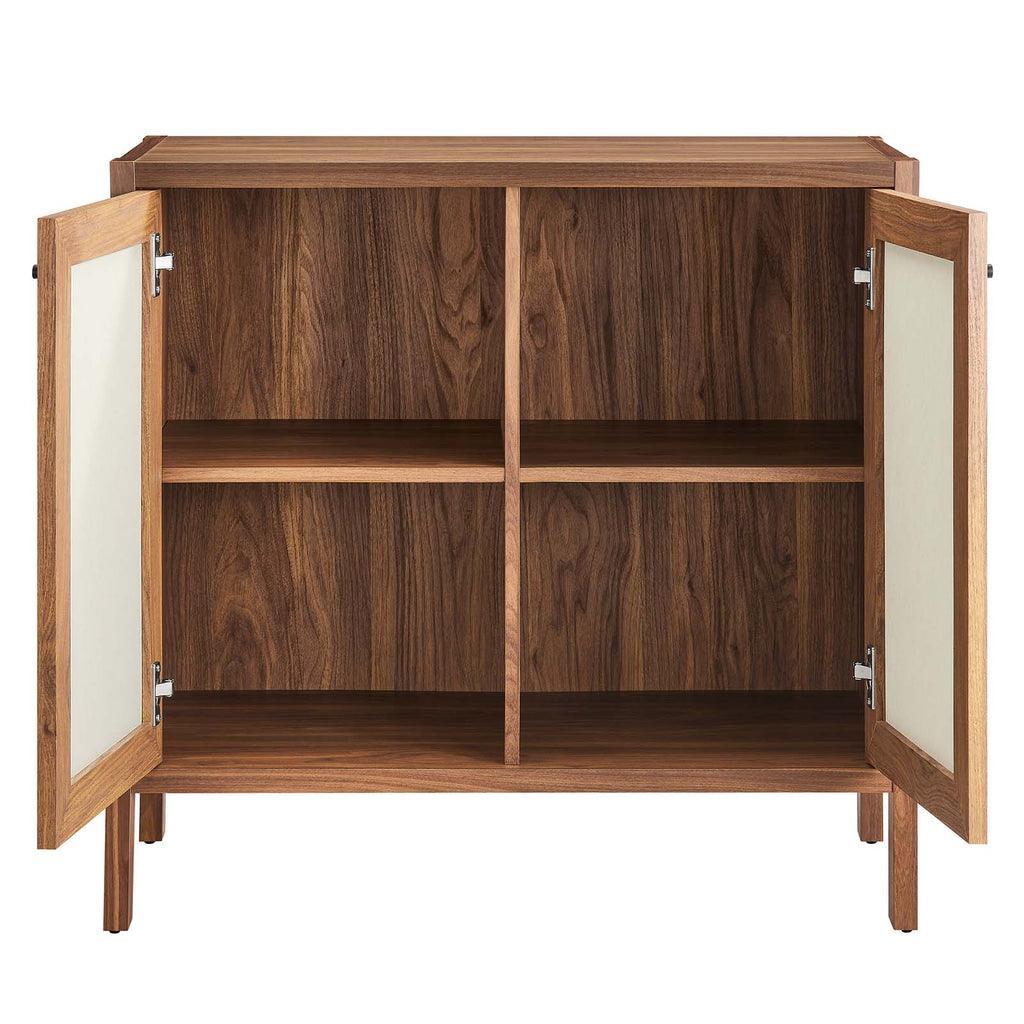 Modway Capri 33" Wood Grain Storage Cabinet FredCo