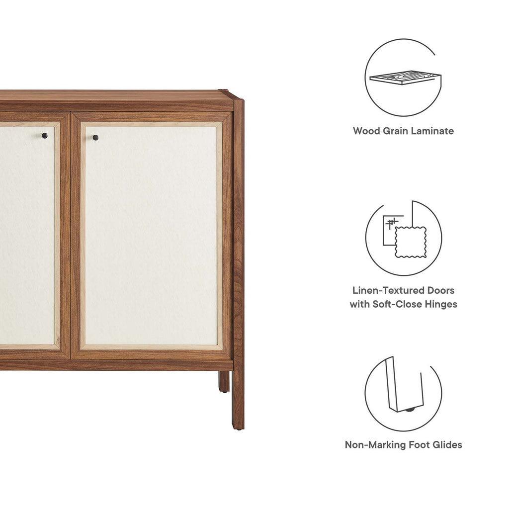 Modway Capri 33" Wood Grain Storage Cabinet FredCo